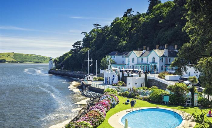 Experience the magic of staying in Portmeirion. Stay in one of two luxury 4-star hotels or in a suite in the middle of the village.